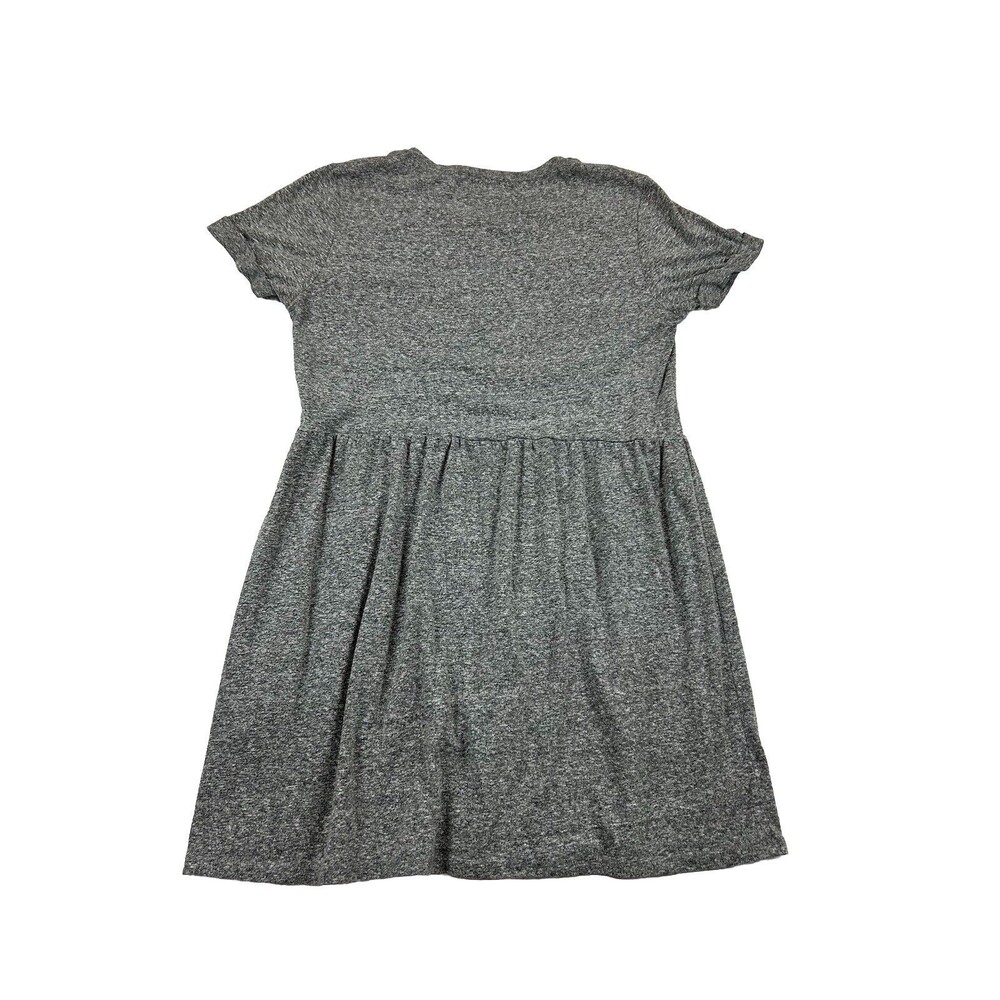 Z Supply Shirt Dress Womens Medium Gray Short Sleeve - Picture 2 of 8